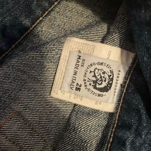 Diesel industry low rise jeans